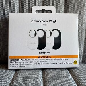 Samsung Galaxy SmartTag2 4 Pack - Black, White, Gray